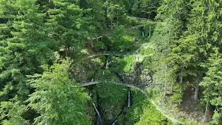 TODTNAU Fahler Wasserfall von oben