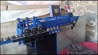CREAMEX JRJ... Cortadora de alambron, formadora de estribos CNC 442 301 0119
