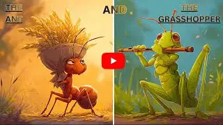 The Ant & The Grasshopper| चींटी और टिड्डा की कहानी | Value of Hard Work | Inspirational Moral Story