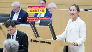 Julia Goll MdL (FDP) - Rede im Landtag vom 11.12.2025 TOP 11 - Resozialisierung im Justizvollzug