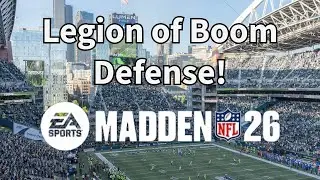 How to run the Legion of Boom Defense in Madden 26!