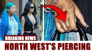12 Year Old North West&rsquo;s Piercing Goes Viral &mdash; Kim Kardashian&rsquo;s Reaction