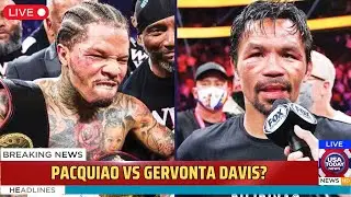 Manny Pacquiao Challenges Gervonta Davis at 147 lbs! Will Tank Accept? । USA TODAY NEWS