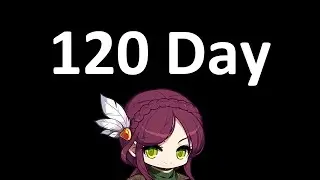 Maple Land 120 Days Hunter - 61 Lv 40 exp % ( 메이플 랜드 120 일차 헌터 - 61 레벨 40 % )