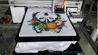 GNFEI A2 DTG Printer T-shirt Printer Support All Color Tshirts.mp4