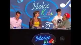 Idolos Kids: Temp 02 - Episodio 3 - Rayan faz audi&ccedil;&atilde;o de Justin Bieber e James Brown