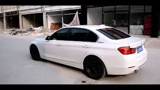 BMW 320 REMUS modified exhaust