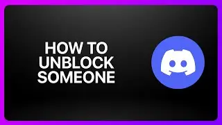 Как разблокировать кого-то в Discord 2025! Руководство