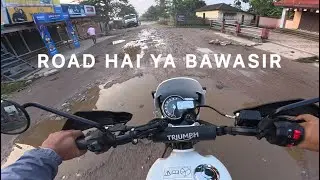 RIDING TRIUMPH SCRAMBLER XC 400 ON HIGHWAY 125 SPEED QND OFF ROAD | #viral #biker #solo #offroad 