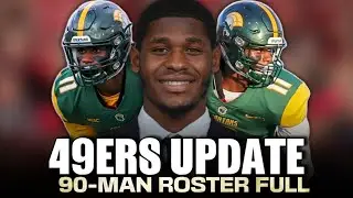 🚨49ers update: 90-man roster now FULL with tallest SF wideout &mdash; Isaiah Winstead