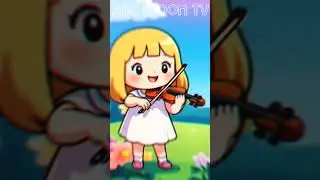 V for Violin | ABC Alphabet Shorts for Kids | Learn ABC with Music 🎻✨ #shorts