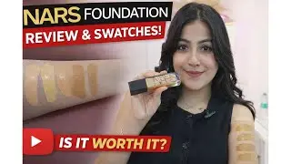 NARS Foundation Review & Swatches 🤍 | Honest Wear Test on Indian Skin Tones | Pro MUA Review