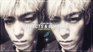 Effects & Borders pack (Alight link + XML + QR Code)