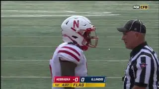 Nebraska Football Returns A Punt For A Safety