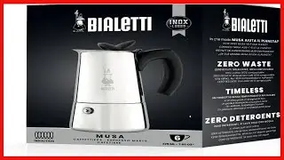 Bialetti Musa 6-Cup Espresso Maker: Durable, Fast, and Perfect for Every Morning