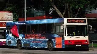 [SMRT Buses] [MB O405] ZF4HP500 Kickdown!- TIB819M 854
