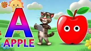 ABC Song Phonics - Toddler Learning Video, A for Apple🍎 Baby Nursery Rhyme, Alphabet Song, ABCD Song