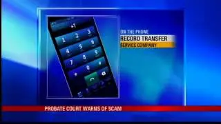Probate Judge Warns of Scam