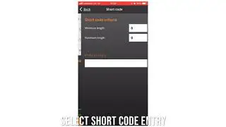 Add Short Code To Scan'r App