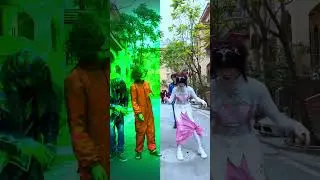 [Douluo Dalu]The Clown Has A Virus! Tang San And Xiao Wu Are Infected #cosplay #cos #funny #baby