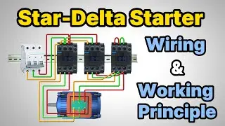 Star‑Delta Starter: Wiring Logic & Operation