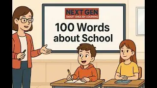 100 Words about School - ESL Vocabulary Topics for Teens