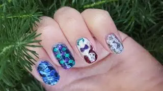 Nail Art for beginners #35 | How to make decals using uberchic mat and Bundle monster plates