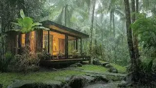 This Extreme Heavy Rain and Thunder Sound Instantly Forces Your Brain Into Deep Sleep #heavyrain