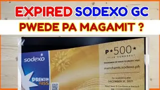 Expired Sodexo GC Gift Certificate | How to Use Sodexo Expired GC?