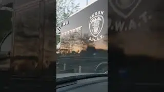 #HeyAkron #CopWatch Akron Ohio Police SWAT floating in a brand new truck on E Market St @ 7am 5/6/21