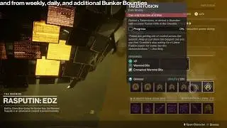 Destiny 2 | Seraph Bunker Currency System