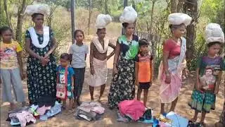 Donation of clothes,sandals,food kits,school bags to underprivileged school students and parents.