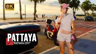 🇹🇭 8K HDR | Пляж Карон Пхукет Таиланд | Прогулка по пляжу | Полный пеший тур