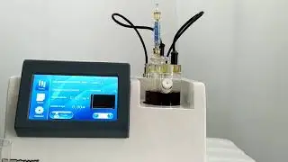 FDT-1371  automatic trace moisture tester operation video (Karl Fischer)