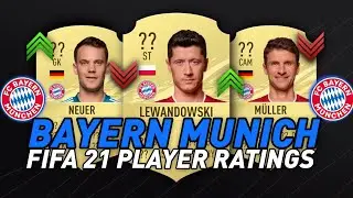 FIFA 21 | BAYERN MUNICH PLAYER RATINGS! | FT. NEUER, LEWANDOWSKI & M&Uuml;LLER