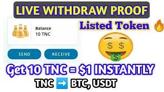 Get 10 TNC Token INSTANTLY | Listed Token | Live Withdraw Proof | Real Research Survey App