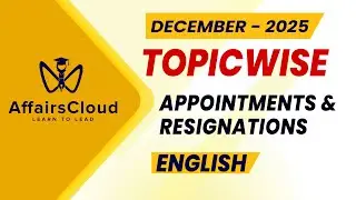 December 2025 - Appointments & Resignations | English | AffairsCloud