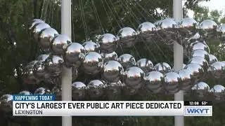 $900K downtown Lexington sculpture draws mixed reactions