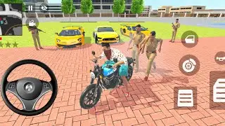 Franklin Buy 1️⃣ Yellow Mustang Gt and 2️⃣ Lamborghini in Indian thept auto simulator Gameplay 🎮