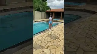 SHORT PRAIA FEMININO AZUL NEON DE TACTEL COM SECAGEM R&Aacute;PIDA - COLE&Ccedil;&Atilde;O DE VER&Atilde;O IMPERD&Iacute;VEL #shorts