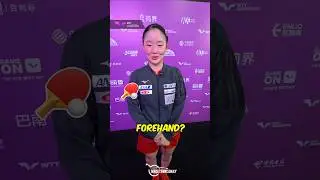 Miwa Harimoto builds her perfect table tennis player! 🤩