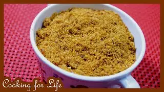 Coconut Podi / Thengaai Podi in Tamil || Cooking for Life
