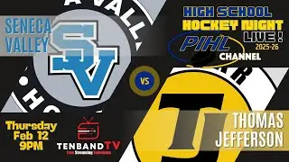 Thurs Feb 12 - Seneca Valley vs Thomas Jefferson -  2026 PIHL High School Hockey Night LIVE!