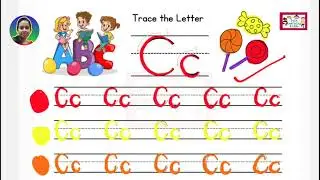 C - Learn to Write Alphabet A to Z | ABC Tracing for Kids & Toddlers | Letter Tracing A-Z with sound