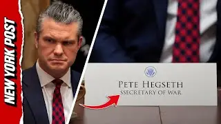 Viewers Spot Extra &lsquo;S&rsquo; in Pete Hegseth&rsquo;s &lsquo;Ssecretary of War&rsquo; Nameplate