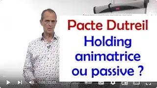 Dutreil et apport à une holding : holding passive ou holding animatrice ?