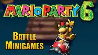 Mario Party 6 - Every Battle Minigame 🤜