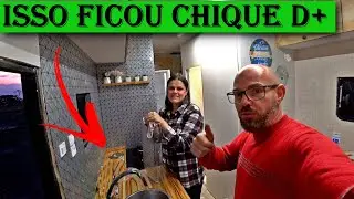 INSTALANDO o FOGÃO e GELADEIRA NO MOTORHOME