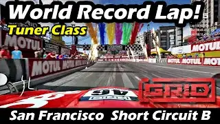 GRID 2019 - San Francisco, Short Circuit B - Datsun 240Z - World Record Lap (#1 Leaderboard)