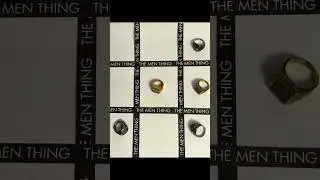 The Men Thing | Royal Series Stainless Steel Rings | Ragnar, Nightfall & More | Men&rsquo;s Luxury Jewelry